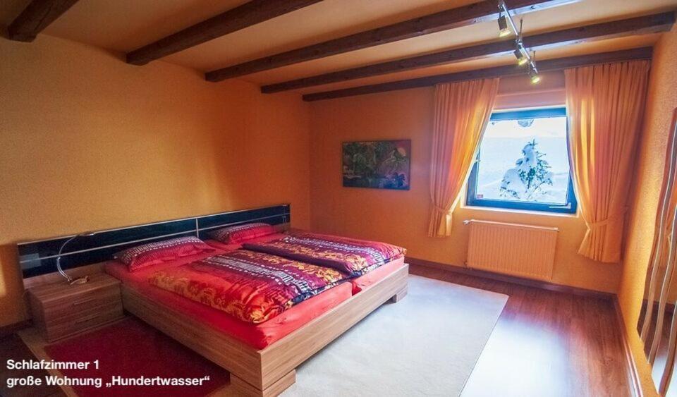 Grosse Ferienwohnung Hundertwasser Am Dreisessel In Altreichenau Neureichenau Bagian luar foto