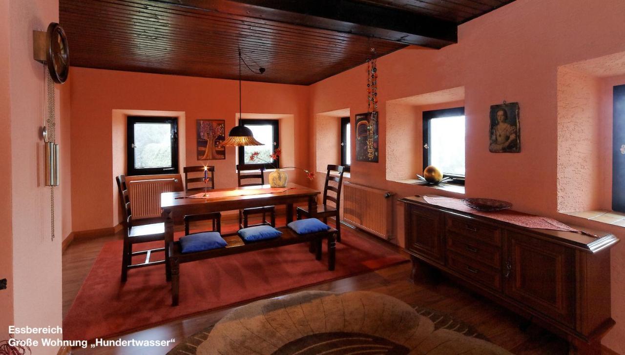 Grosse Ferienwohnung Hundertwasser Am Dreisessel In Altreichenau Neureichenau Bagian luar foto
