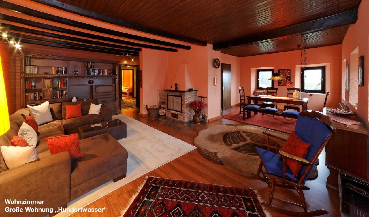 Grosse Ferienwohnung Hundertwasser Am Dreisessel In Altreichenau Neureichenau Bagian luar foto